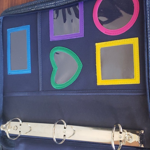 Vintage Scrapbook, Jeans Folder, Photo Pockets.Zip Ring Binder ,Notebooks. - Picture 6 of 16